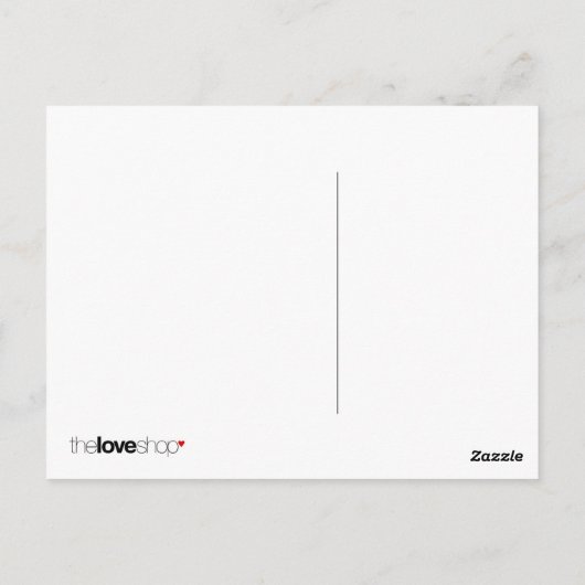 IK HOU VAN HART BRIEFKAART (Achterkant)