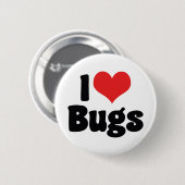 Ik hou van hart Bugs - Insecten Entomoloog Ronde Button 5,7 Cm (Voorkant /achterkant)