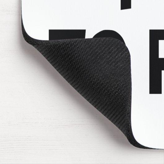 Ik hou van hart en kunst - grappige Humor Muismat (Hoek)