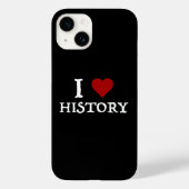 Ik hou van (hart)geschiedenis Case-Mate iPhone case (Achterkant)