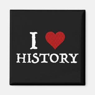 Ik hou van (hart)geschiedenis magneet