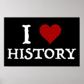 Ik hou van (hart)geschiedenis poster (Voorkant)