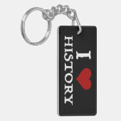 Ik hou van (hart)geschiedenis sleutelhanger (Voorkant Links)