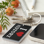 Ik hou van (hart)geschiedenis sleutelhanger (Voorkant Rechts)