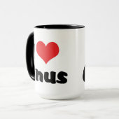 Ik hou van hart Gnus Mok (Voorkant links)