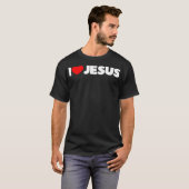 Ik hou van hart Jezus T-shirt (Voorkant volledig)