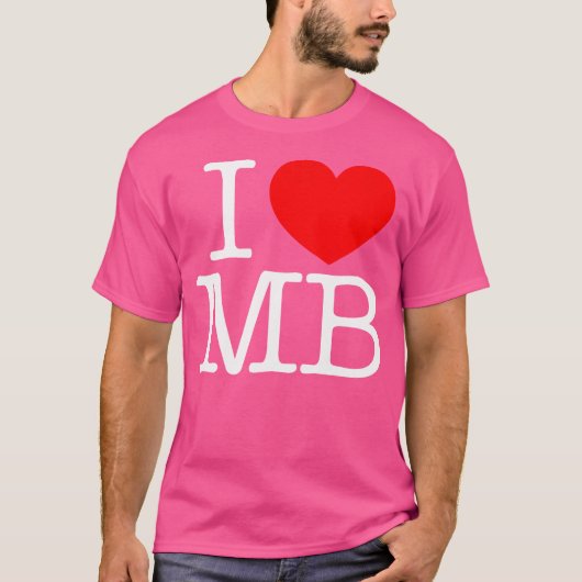 Ik hou van (Hart) Mb T-shirt (Voorkant)