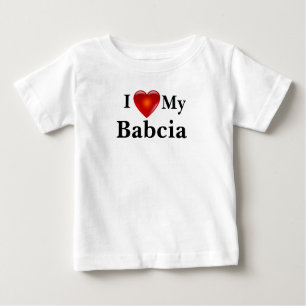 Ik hou van hart Mijn Oekraïens Babcia Shirt