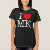 Ik hou van (hart) MK T-shirt (Voorkant)