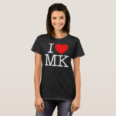 Ik hou van (hart) MK T-shirt (Voorkant volledig)