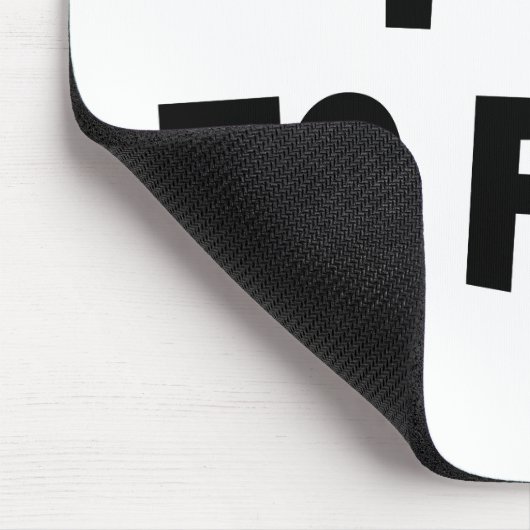 Ik hou van hart naar kunst muismat (Hoek)