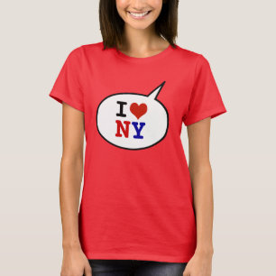 Ik hou van hart, nieuwe york t-shirt