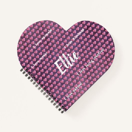 Ik hou van hart notitieboek (Voorkant)