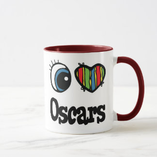 Ik hou van (hart) Oscars Mok