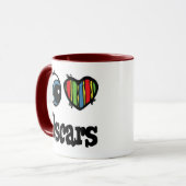 Ik hou van (hart) Oscars Mok (Voorkant links)