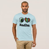 Ik hou van (Hart) radha T-shirt (Voorkant volledig)