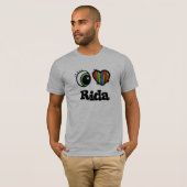 Ik hou van (Hart) Rida T-shirt (Voorkant volledig)