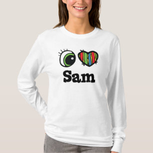 Ik hou van (Hart) Sam T-shirt