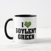 Ik hou van Hart Soylent Groen Mok (Links)