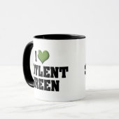 Ik hou van Hart Soylent Groen Mok (Voorkant links)