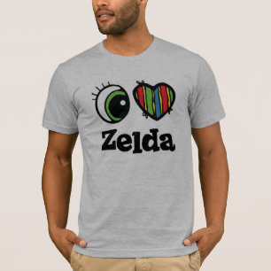 Ik hou van (hart) Zelda T-shirt