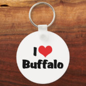 Ik hou van Hartbuffel Sleutelhanger (Voorkant)
