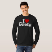 IK HOU VAN HARTGROETEN T-SHIRT (Voorkant volledig)