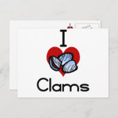 Ik hou van hartkloppingen briefkaart (Voorkant / Achterkant)