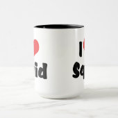 Ik hou van hartpijlinktvis mok (Midden)