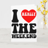 Ik hou van hartweekend grappige camping koppel cad kaart (Gele Bloem)