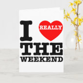 Ik hou van hartweekend grappige camping koppel cad kaart (Gele Bloem)