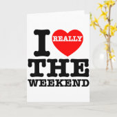Ik hou van hartweekend grappige camping koppel cad kaart (Gele Bloem)