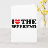 Ik hou van hartweekend grappige camping koppel cad kaart (Gele Bloem)