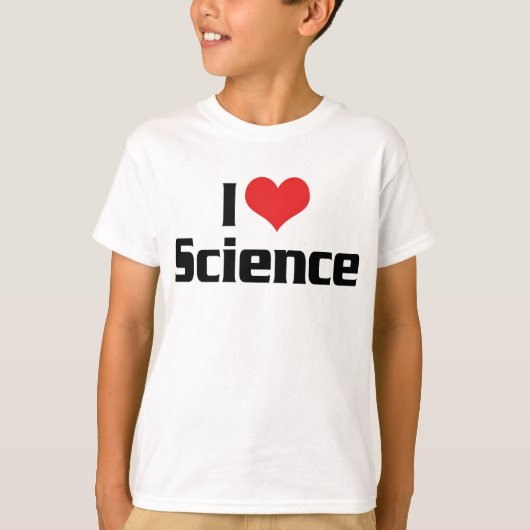 Ik hou van Hartwetenschap T-shirt (Voorkant)