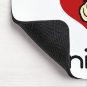 Ik hou van haten uien muismat (Hoek)