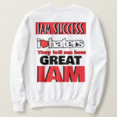 IK HOU VAN HATERS TRUI (Design achterkant)