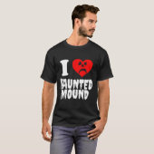 Ik hou van haunted Mound Essential T-Shirt (Voorkant volledig)