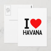 Ik hou van Havana Briefkaart (Voorkant / Achterkant)