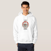 Ik hou van Hawaii Hoodie (Voorkant volledig)