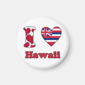 Ik hou van Hawaii Magneet (Voorkant)