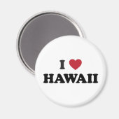 Ik hou van Hawaii Magneet (Voorkant / Achterkant)