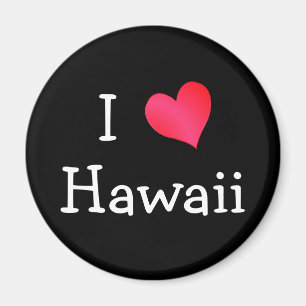 Ik hou van Hawaii Magneet