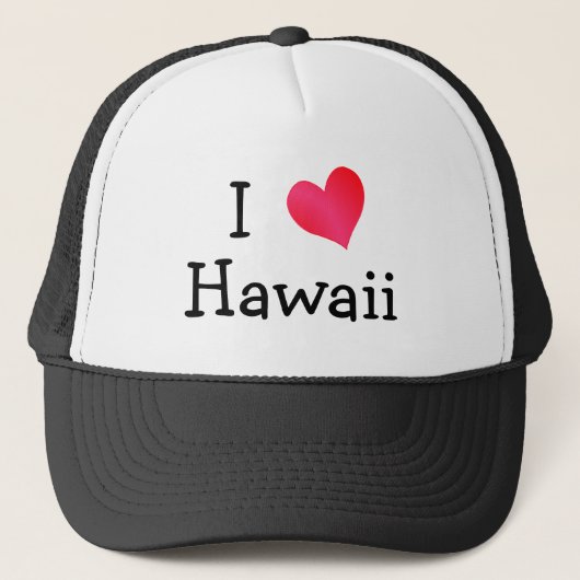 Ik hou van Hawaii Trucker Pet (Voorkant)