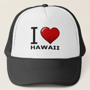Ik hou van HAWAII Trucker Pet