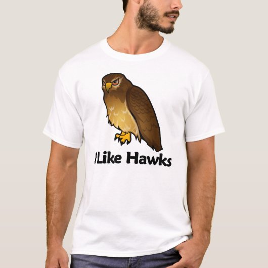 Ik hou van Hawks T-shirt (Voorkant)