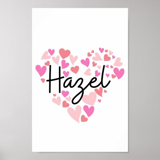 Ik hou van Hazel Poster (Voorkant)