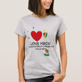 Ik hou van HBCU T-shirt (Voorkant)