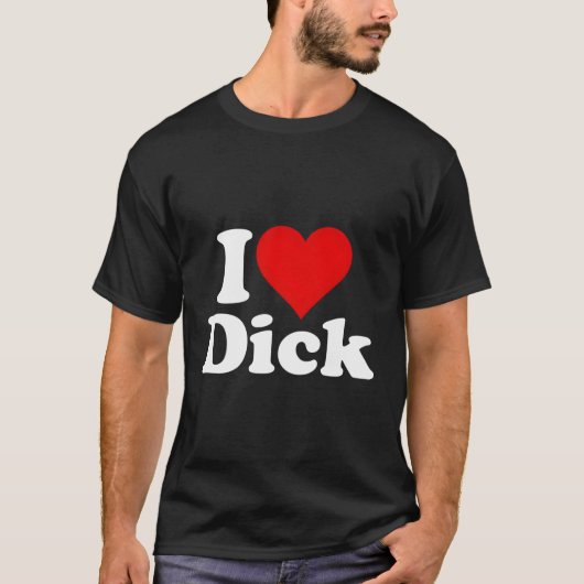 Ik hou van He Dick Richard T-shirt (Voorkant)