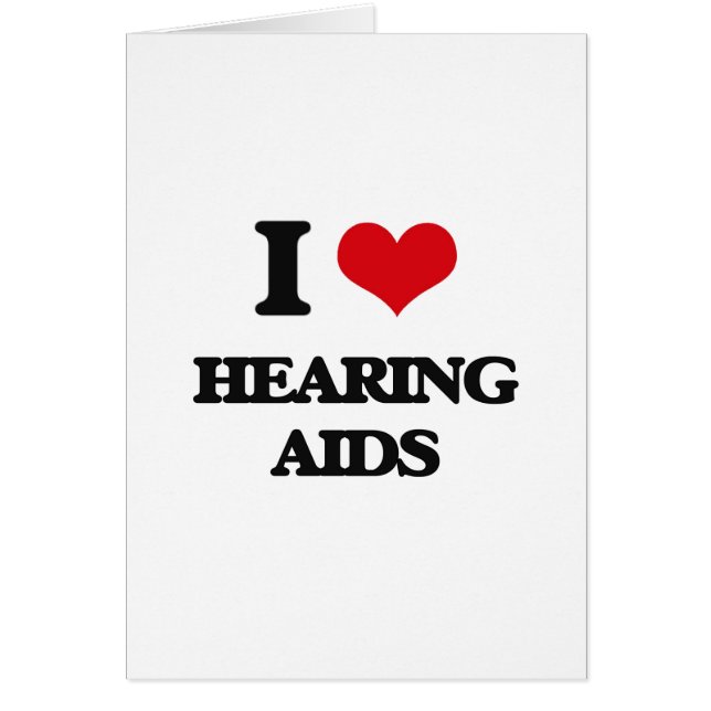 Ik hou van Hearing Aids (Voorkant)