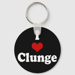 IK HOU VAN {HEART} CLUNGE SLEUTELHANGER